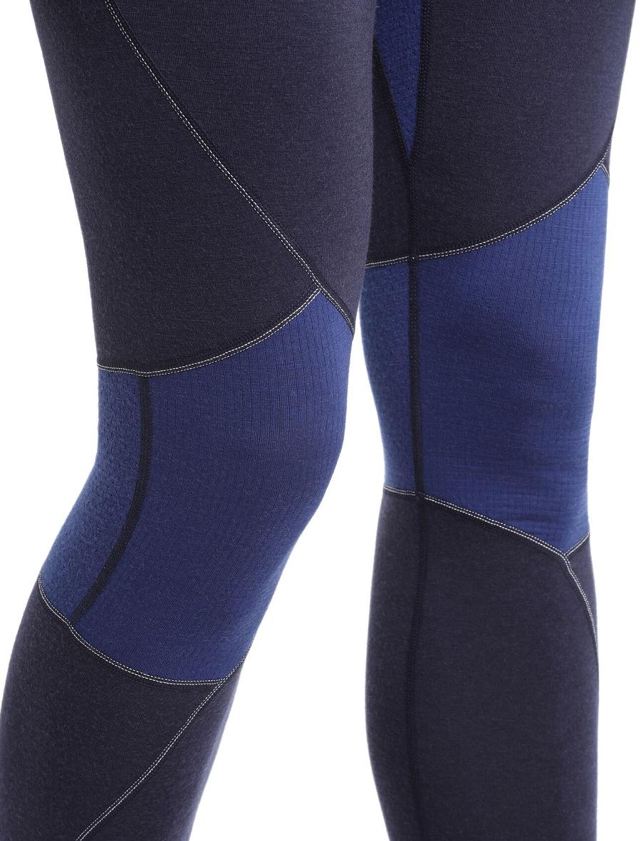 Men's Icebreaker BodyfitZone™ Merino 260 Zone Thermal Leggings Base Layers Midnight Navy / Royal Navy | CA 1555XYUF